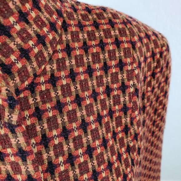 Vintage Tweed Wool Designer Blazer - Picture 7 of 12